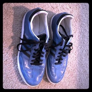 Adidas Samba (blue leather, size 12)